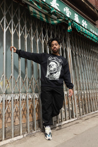 Ayylien Space Helmet Crewneck