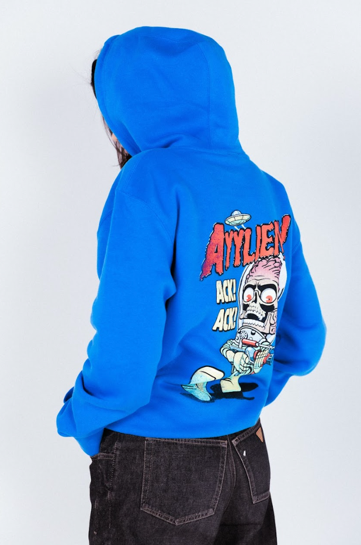 Rubberhose Mars Attack Ack Ack Hoodie – Ayylien