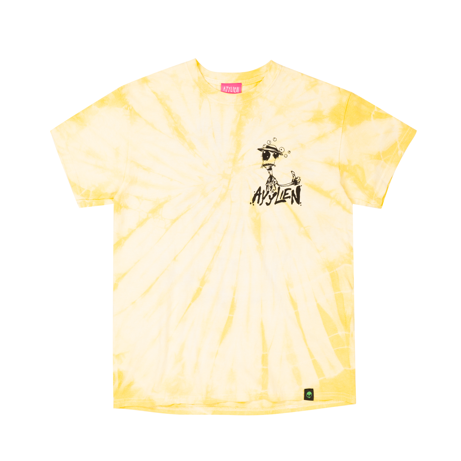 Fear And Loathing From Space Tie Dye Tee