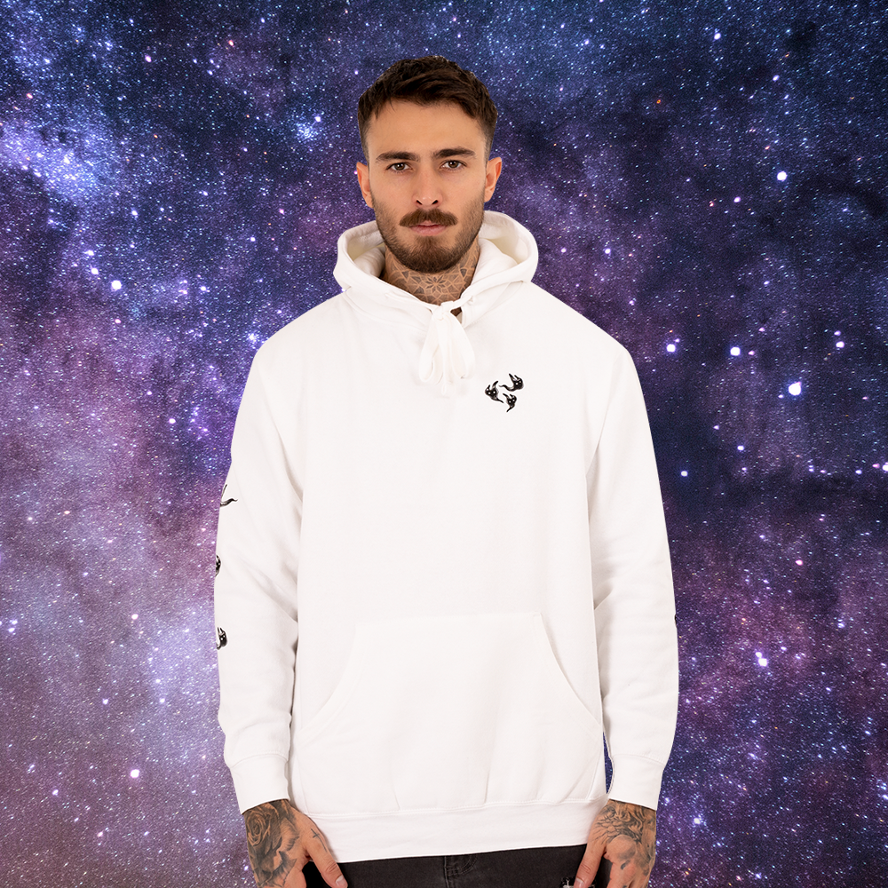 White male hoodie 2025