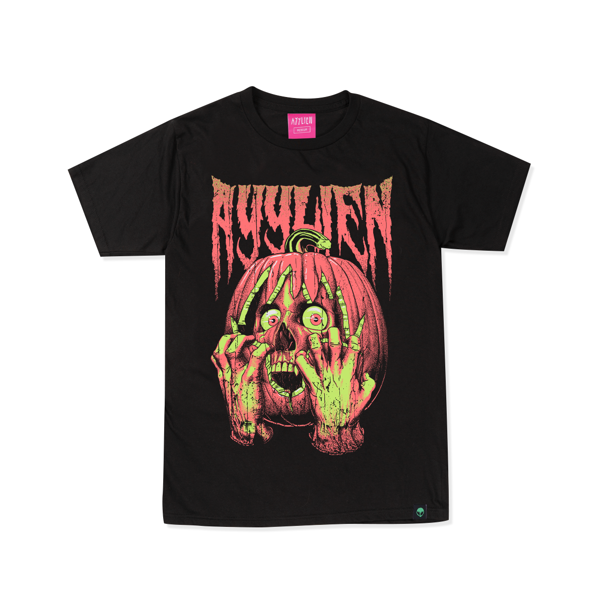 Ayylien Pumpkin Head Tee
